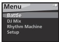 PIONEER STZ-D10Z-R - L'appareil étant sous tension, appuyez sur la touche MENU. - 1