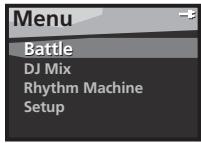 PIONEER STZ-D10Z-R - L'appareil étant sous tension, appuyez sur la touche MENU. - 1