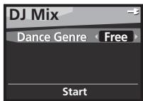PIONEER STZ-D10Z-R - Utilisez les touches / pour selectionner 'DJ MIX', puis appuyez sur ENTER. - 1