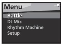 PIONEER STZ-D10Z-R - L'appareil étant sous tension, appuyez sur la touche MENU. - 1