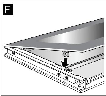 NEFF B44M42N3 - Pose de la vitre de porte - 2