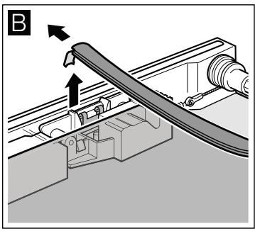 NEFF B44M42N3 - Dépose de la vitre intermédiaire - 1