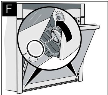 NEFF B44M42N3 - Décrocher la porte de l'appareil - 6