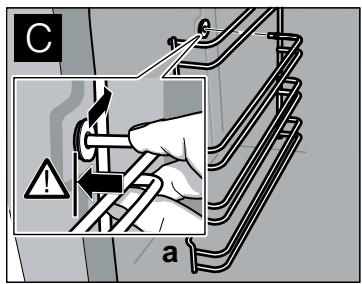 NEFF B44M42N3 - Risque de brûlure du aux pieces chaudes de le compartment de cuisson! - 3