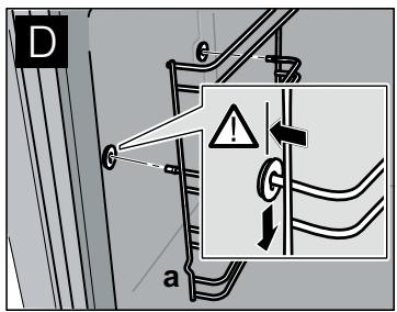 NEFF B44M42N3 - Risque de brûlure du aux pieces chaudes de le compartment de cuisson! - 4