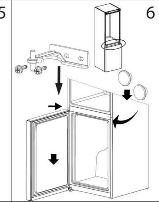 INDESIT Xi9T2iX - La température est élevé à certains endroits de l'extérieur du réfrigérateur. - 6