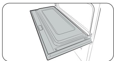 SAMSUNG NV7B4550UAB - How to use the upper door - 3