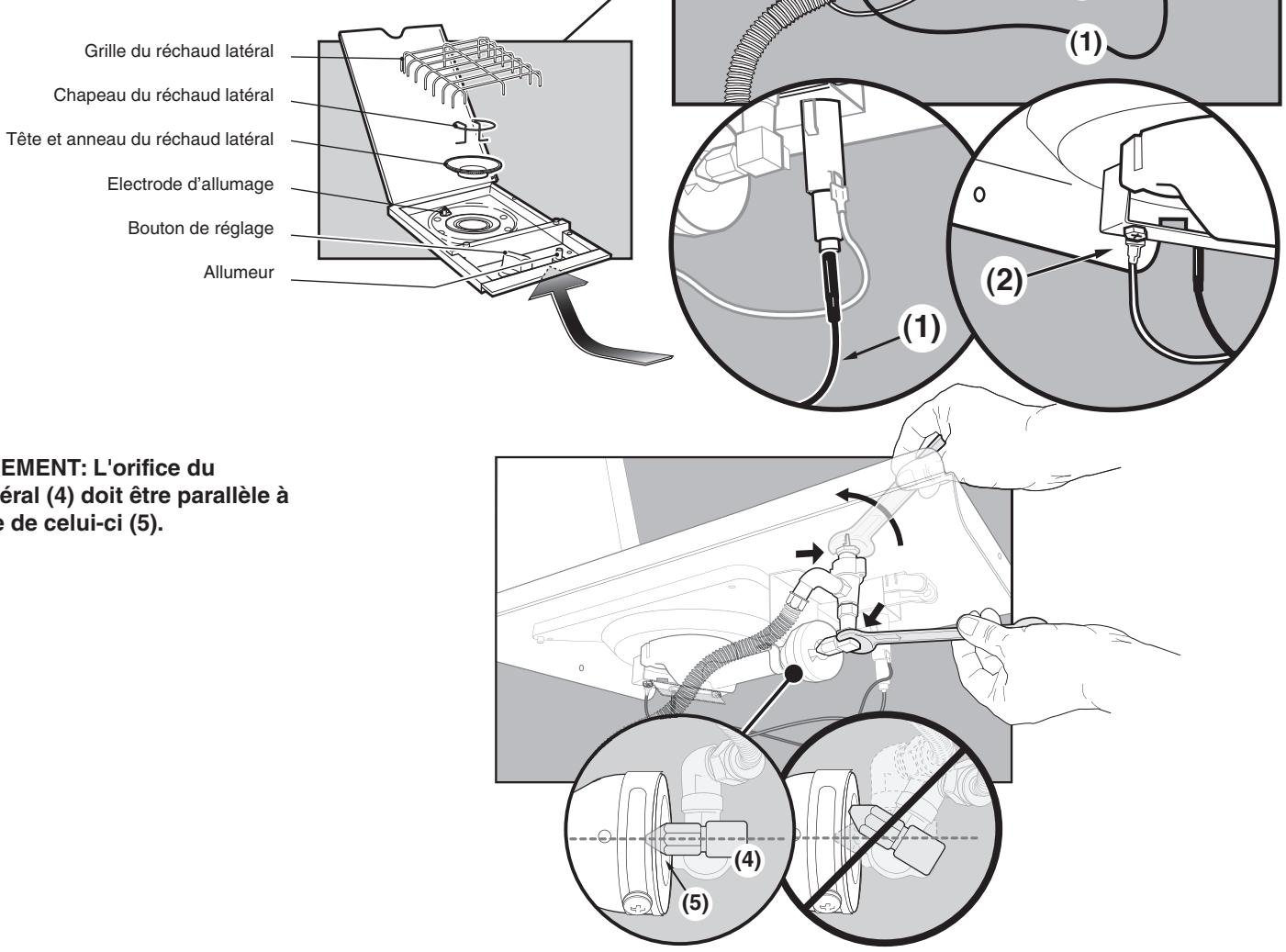 WEBER PRENIUM S320/2013 - AVERTISSEMENT: Tous les boutons de réglage et les robinets d'alimentation doivent être sur la position d'arrêt/de fermeture. - 1