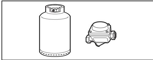 SMEG CX90GM - Raccordement au gaz liquide - 1