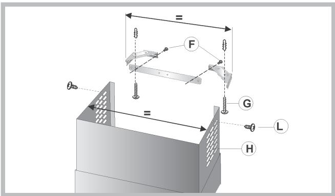 SCHOLTES HP 96 IX - Fixation du tuyau décoratif - 1