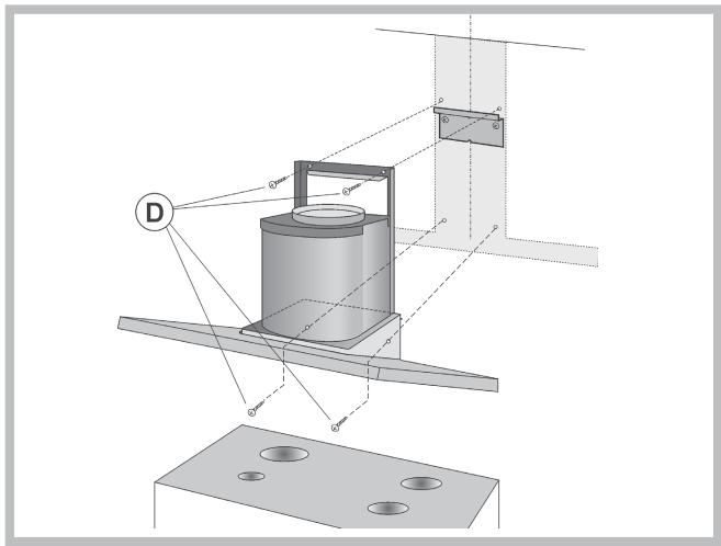 SCHOLTES HP 96 IX - Fixation au mur - 2