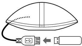 TEAC SR-100IB - Écoute d'un support USB - 2