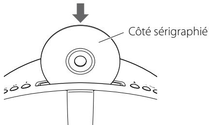 TEAC SR-100IB - Insérez un disque avec sa face sérigraphiée vers vous. - 1