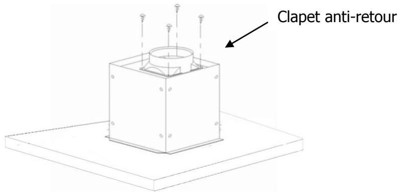 DOMAIR 3503IS INOX - INSTALLATION (Evacuation extérieure) - 4