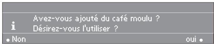 MIELE CVA 4080 - Préparer un espresso ou un café avec le café moulu - 1
