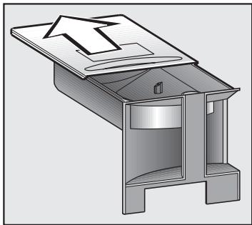 MIELE CVA 4080 - Remplir le réservoir à grains - 1