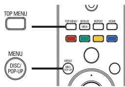 PHILIPS BDP7500 B2 - Fonctions du menu - 1