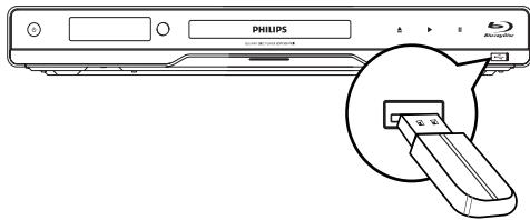 PHILIPS BDP7500 B2 - Lecture à partir d'un périphérique USB - 1