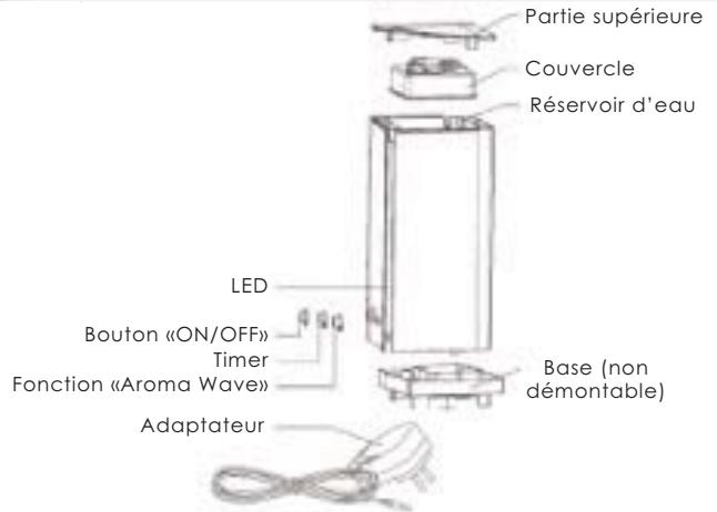 AIR NATUREL DIFFUSAIR ROUGE - DESCRIPTEF - 1