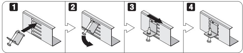 SMEG PS 906-4 - Instructions pour l'installateur - 1