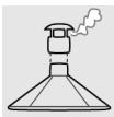 SMEG PS 906-4 - Évacuation des produits de la combustion - 1