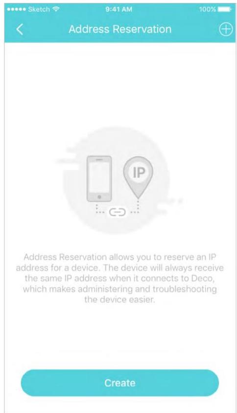 TP-LINK RTDECO P9 - Réserve les adresses IP pour des péripériques spécifique - 1