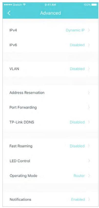 TP-LINK RTDECO P9 - Fonctionnalités avances - 1