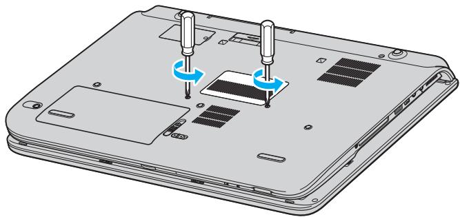 SONY VGN-A / VGN-FS - Pour changer ou ajouter un module de mémoire dans l'emplacement situé sous le clavier - 1