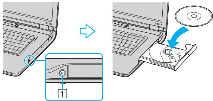 SONY VGN-A / VGN-FS - Pour insérer un disque - 1