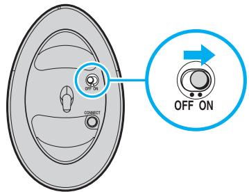 SONY VGN-A / VGN-FS - Pour connecter la souris sans fil - 3