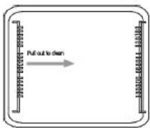 STOVES PRICHMRD550BLK - Glissières des grilles - 1