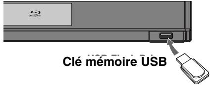 THOMSON TH-BD50 - Insertion/retrait d'une clé mémoire USB - 1