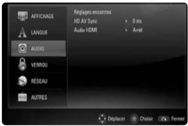 THOMSON TH-BD50 - Menu [AUDIO] - 1