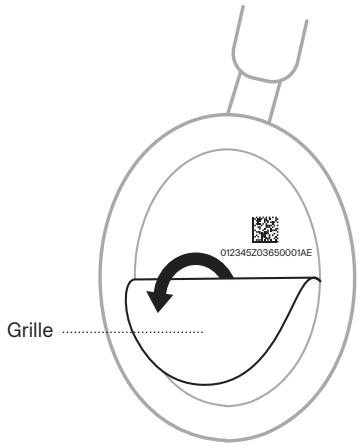 BOSE QCULTRASANDSTONE - EMPLACEMENT DU NUMÉRO DE SÉRIE - 2