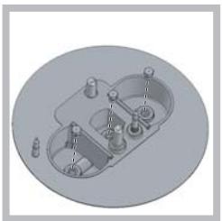 HOTPOINT-ARISTON PH 760 F/HA - Remplacement des injecteurs sur le brûleur "deux flames" indépendantes : - 2