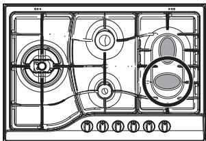 HOTPOINT-ARISTON PH 760 F/HA - Quelques conseils pratiques pour mistréux utiliser les brûleurs centraux "Demi-Poissonnière" - 4