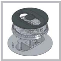 HOTPOINT-ARISTON PH 760 F/HA - Remplacement des injecteurs sur le brûleur "deux flames" indépendantes : - 1