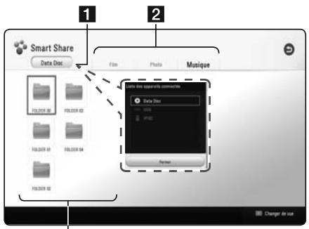LG BH6530D - Utilisation du Partage Intelligent - 1