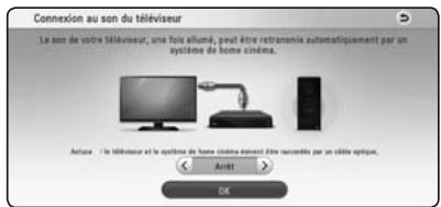 LG BH6530D - Connexion au son du téléviseur - 1