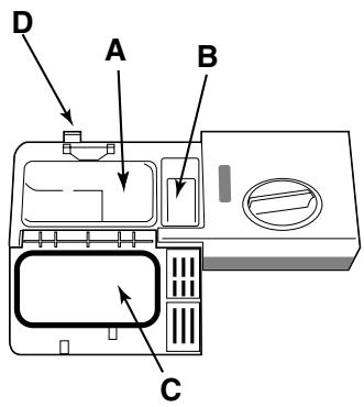 ARISTON LV 625 BK - Charger le produit de lavage - 1