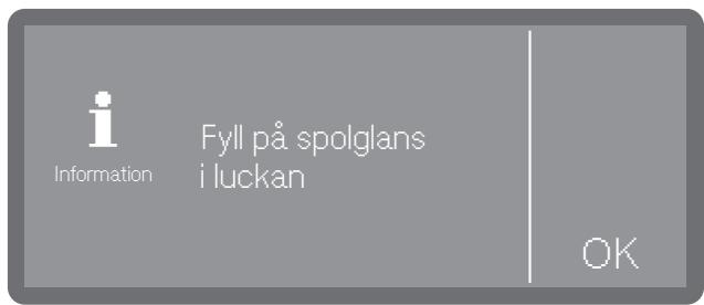 MIELE PFD401LW - Indikering for pafyllning - 1