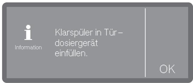 MIELE PFD401LW - Mangelanzeige - 1