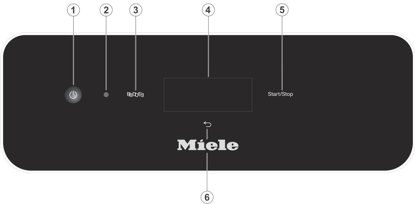 MIELE PFD401LW - Vue d'ensemble de l'appareil - 2