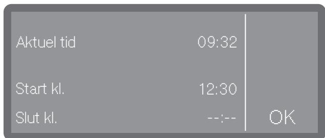 MIELE PFD401LW - Et program startes - 2