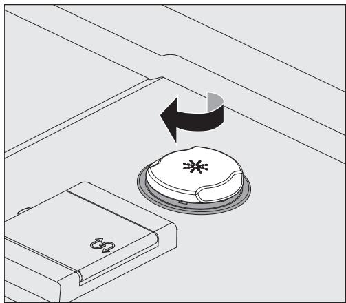 MIELE PFD401LW - Filling the door dispenser - 3