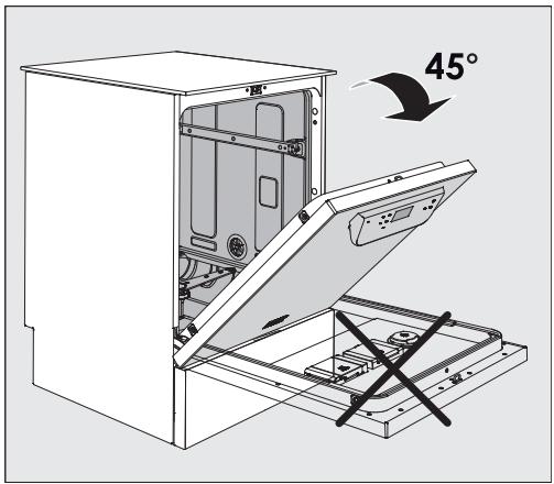 MIELE PFD401LW - Päfylling av regenereringssalt - 1