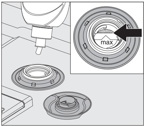 MIELE PFD401LW - Doseerapparaat in de deur vullen - 2