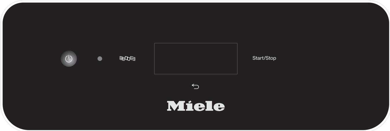 MIELE PFD401LW - Indikering for pafyllning - 2