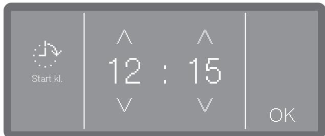 MIELE PFD401LW - Et program startes - 1