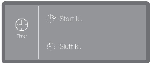 MIELE PFD401LW - Via timeren kan programmet startes - 2